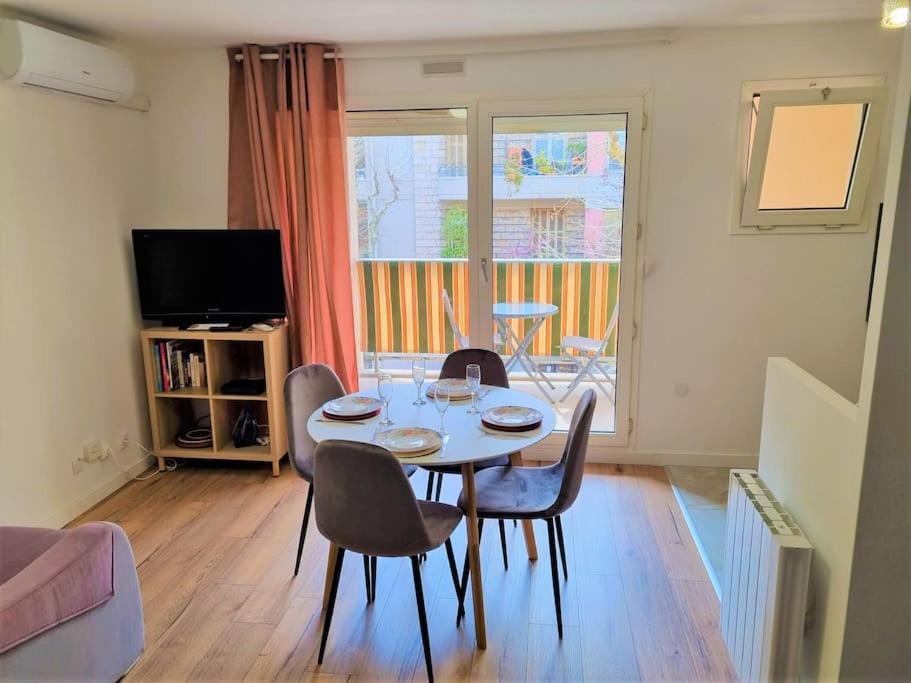 Studio Nice, Avenue Des Fleurs, Climatise 아파트 외부 사진